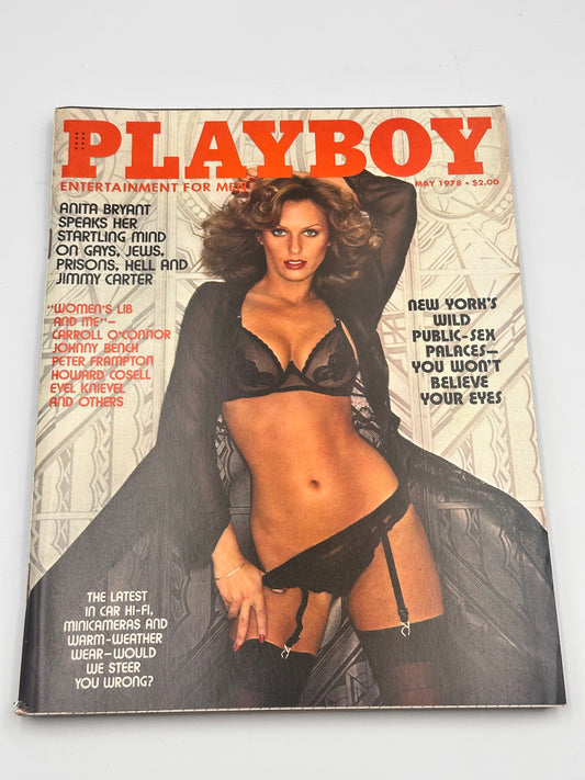 May 1978 Playboy Magazine - Very Good Condition