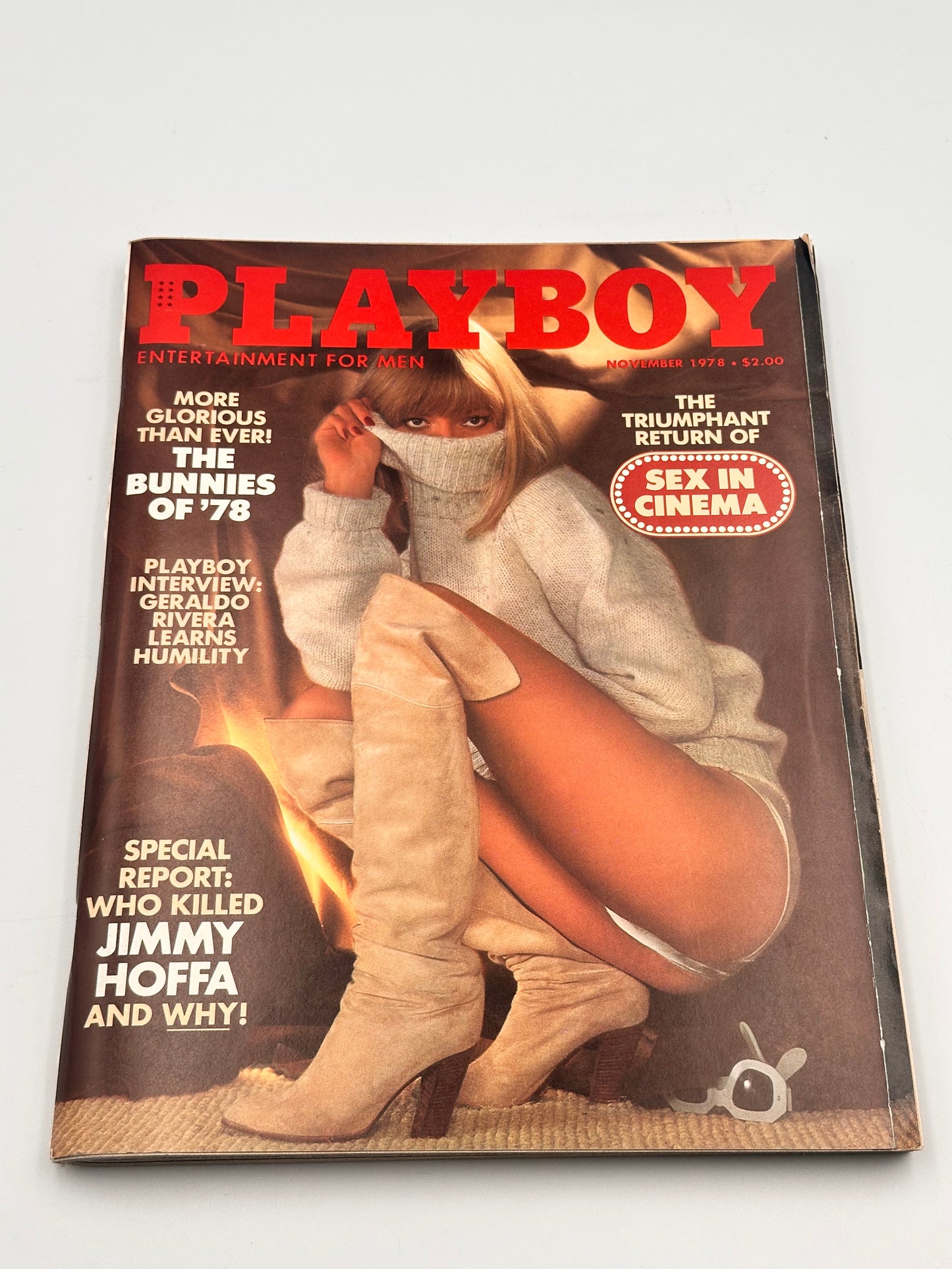 November 1978 Playboy Magazine - Very Good Condition